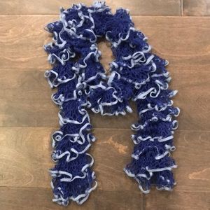 Blue scarf